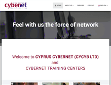 Tablet Screenshot of cybernet.ac.cy