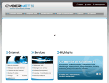 Tablet Screenshot of cybernet.lu