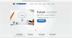 Desktop Screenshot of cybernet.ro