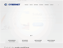Tablet Screenshot of cybernet.ro
